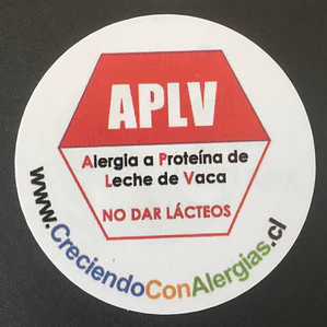 STICKER APLV NO DAR LÁCTEOS