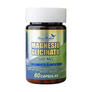 MAGNESIO GLICINATO 500MG 60 Capsulas