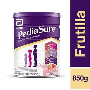 COMPLEMENTO NUTRICIONAL PEDIASURE FRUTILLA 850g