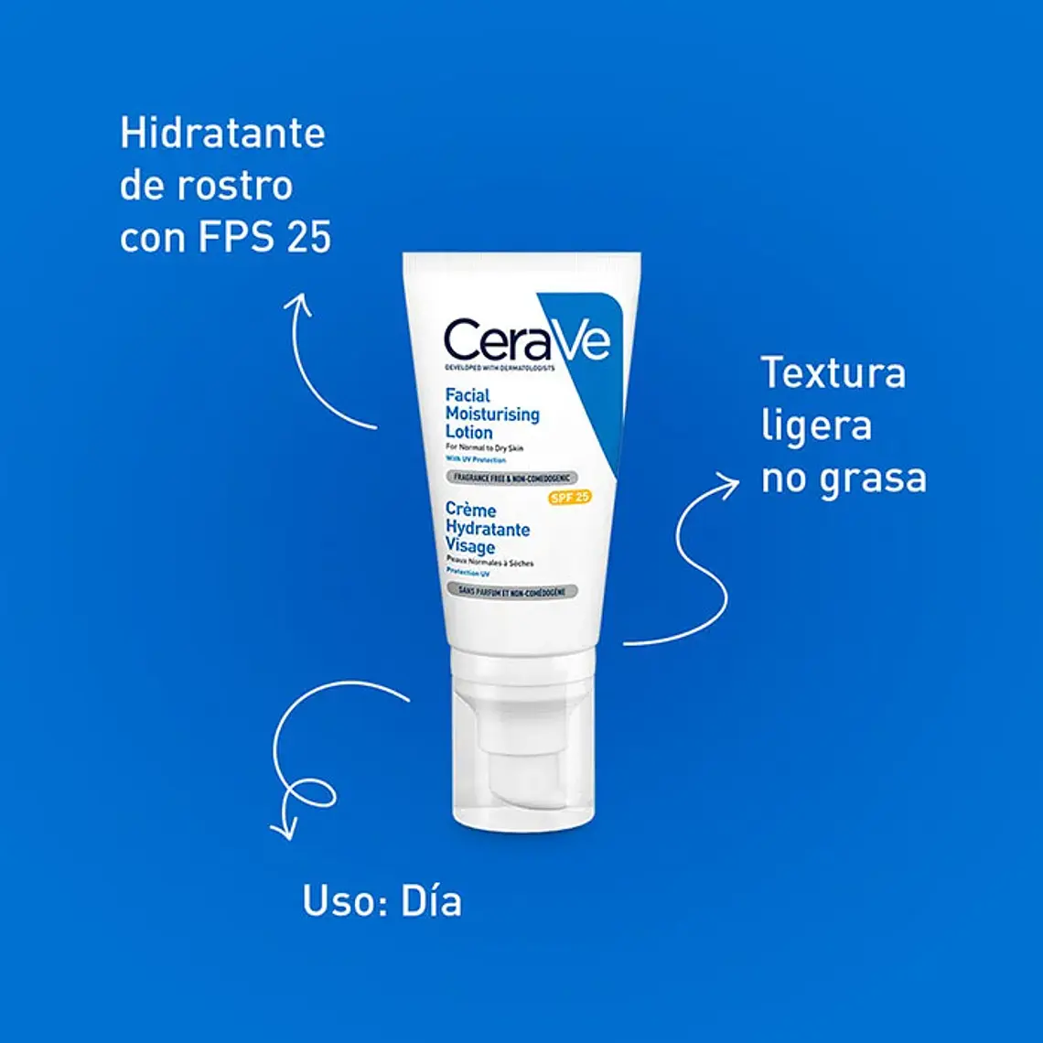LOCIÓN HIDRATANTE DE ROSTRO AM 52ML  4