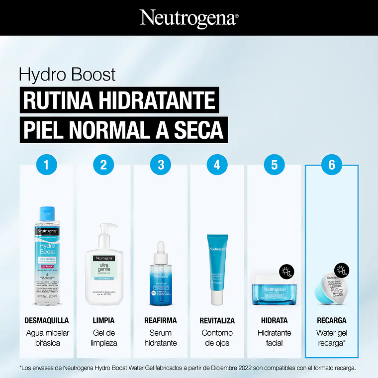RECARGA GEL HIDRATANTE HYDRO BOOST WATER GEL 50g 4
