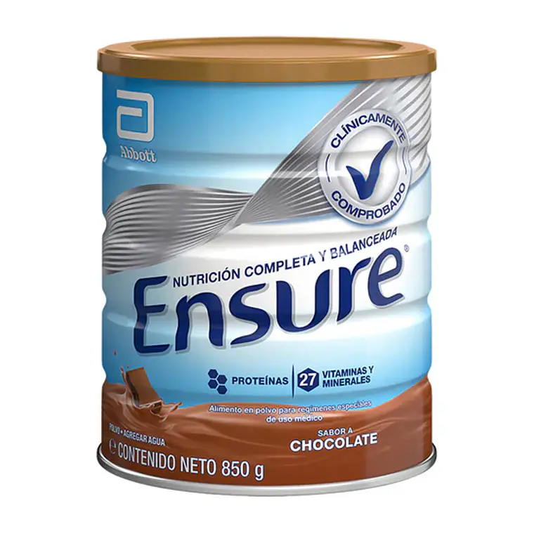 SUPLEMENTO ALIMENTICIO ENSURE NG CHOCOLATE 850G 1