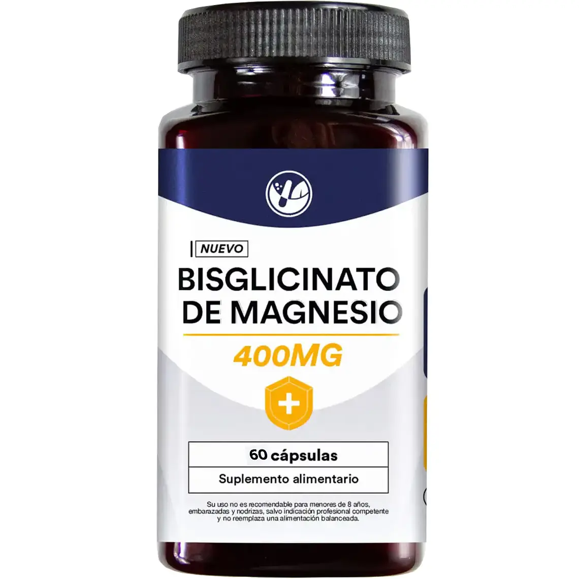 BISGLICINATO DE MAGNESIO 400 Mg 60 CAPSULAS 1