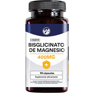 BISGLICINATO DE MAGNESIO 400 Mg 60 CAPSULAS