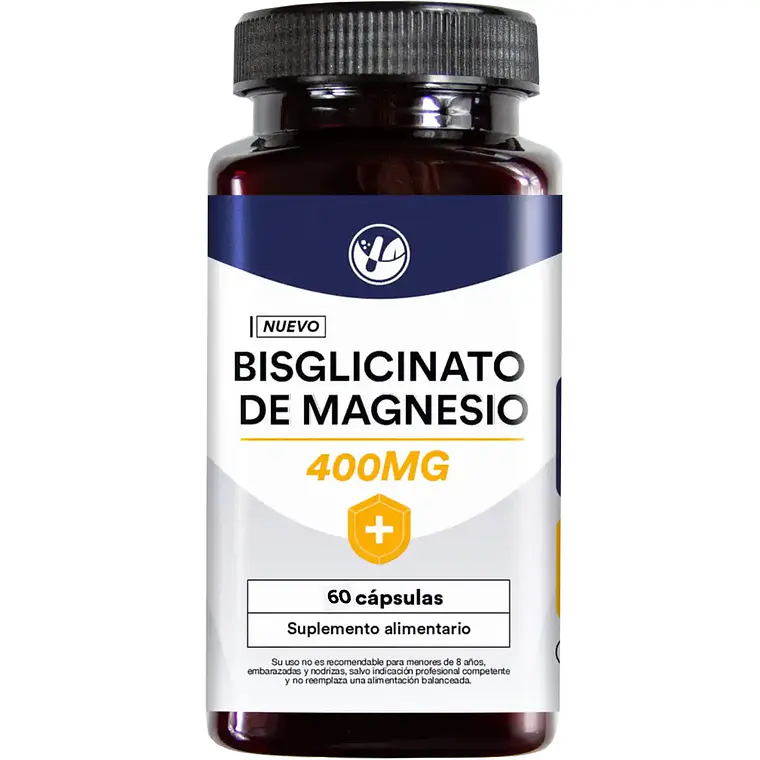 BISGLICINATO DE MAGNESIO 400 Mg 60 CAPSULAS 1
