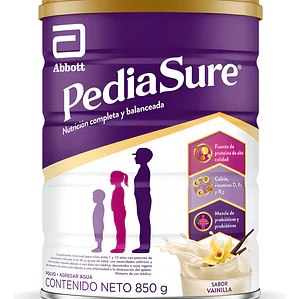 COMPLEMENTO NUTRICIONAL PEDIASURE VAINILLA 850g