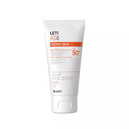LETI AT4 ATOPIC SKIN Multiprotector Facial 50SPF 50ml