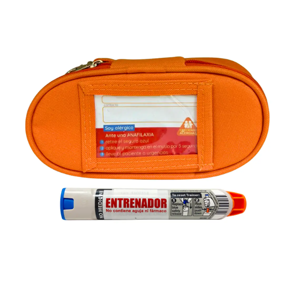 PACK ESTUCHE AISLANTE NARANJO + ENTRENADOR 1