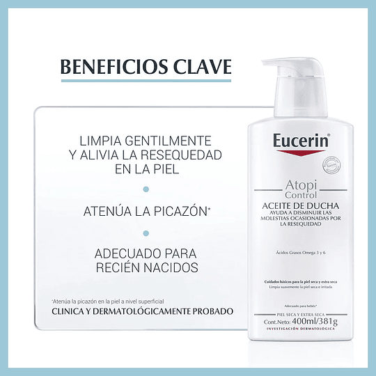 ACEITE DE DUCHA ATOPI CONTROL  400ML