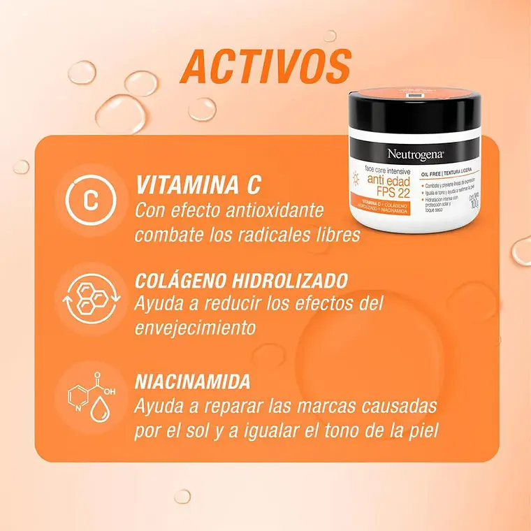 CREMA FACIAL ANTIEDAD FPS 22 100g 2