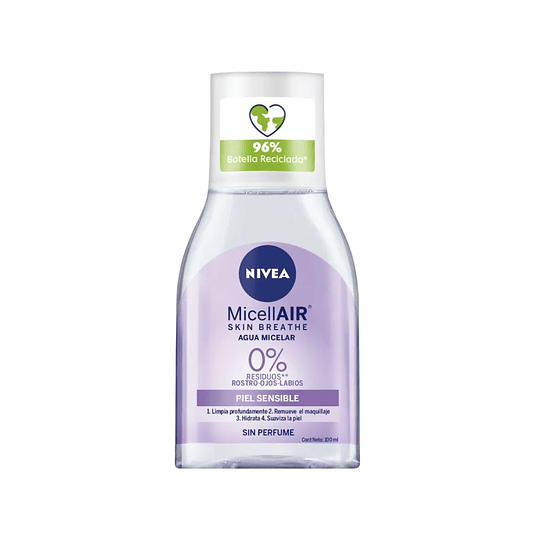 AGUA MICELAR SUAVIZANTE 100ml