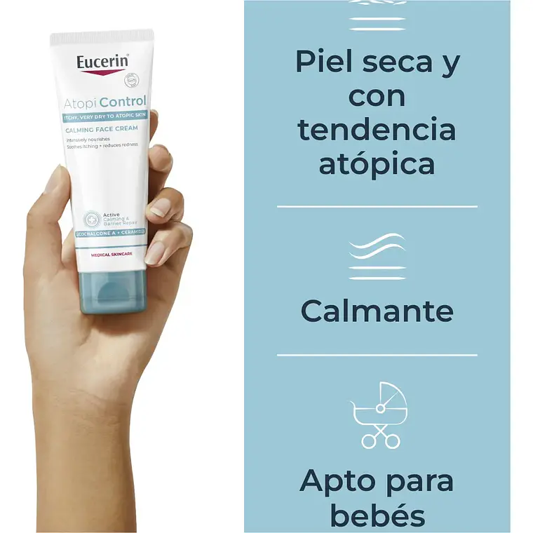 CREMA FACIAL CALMANTE ATOPI CONTROL 50ML 2