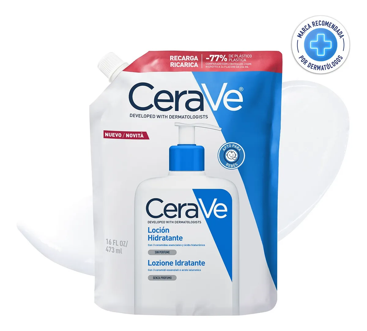 LOCIÓN HIDRATANTE FORMATO NUEVO RECARGA 473ml