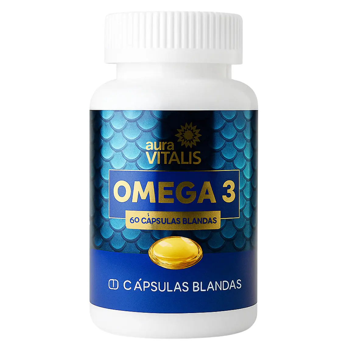 OMEGA 3 AURA VITALIS 60 CAPSULAS 1