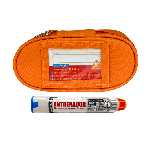 Pack Estuche Aislante Naranjo + Entrenador