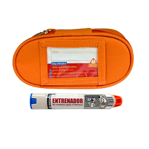 Pack Estuche Aislante Naranjo + Entrenador O
