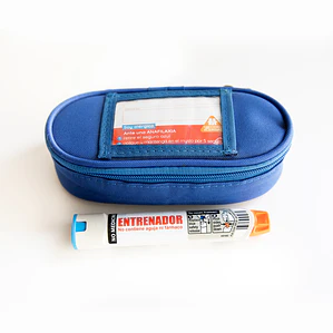 Pack Estuche Aislante Azul + Entrenador