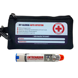 Set entrenador + estuche neopreno color negro O