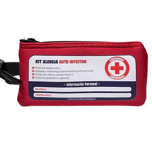 Estuche para Auto-inyector Neopreno Rojo O