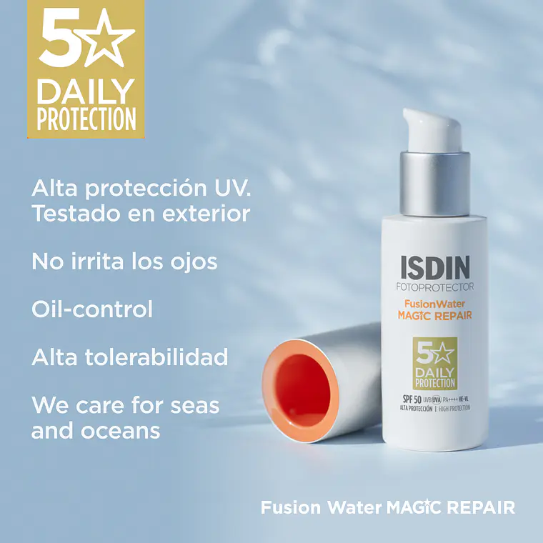 FOTOPROTECTOR FUSIONWATER MAGIC RAPAIR 50ml 3