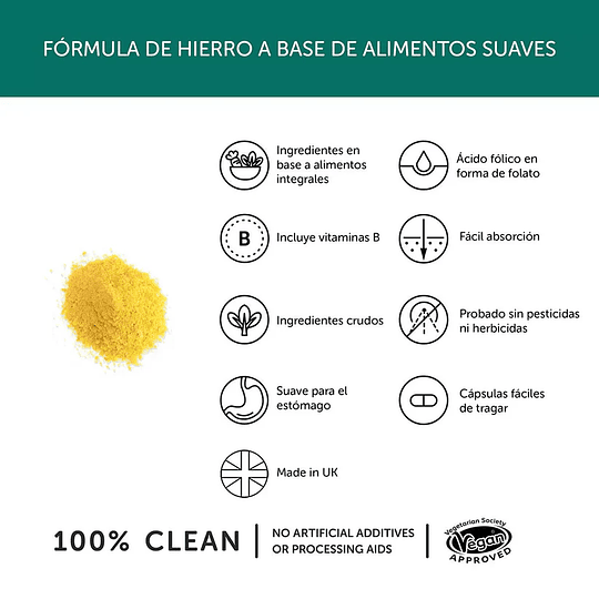 Together Health  Suplemento de hierro vegano 