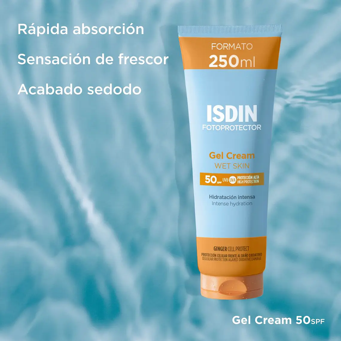 FOTOPROTECTOR GEL CREAM WET SKIN 50SPF  X 250ML 3