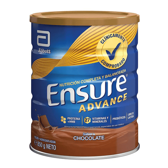 ENSURE ADVANCE CHOCOLATE 850g