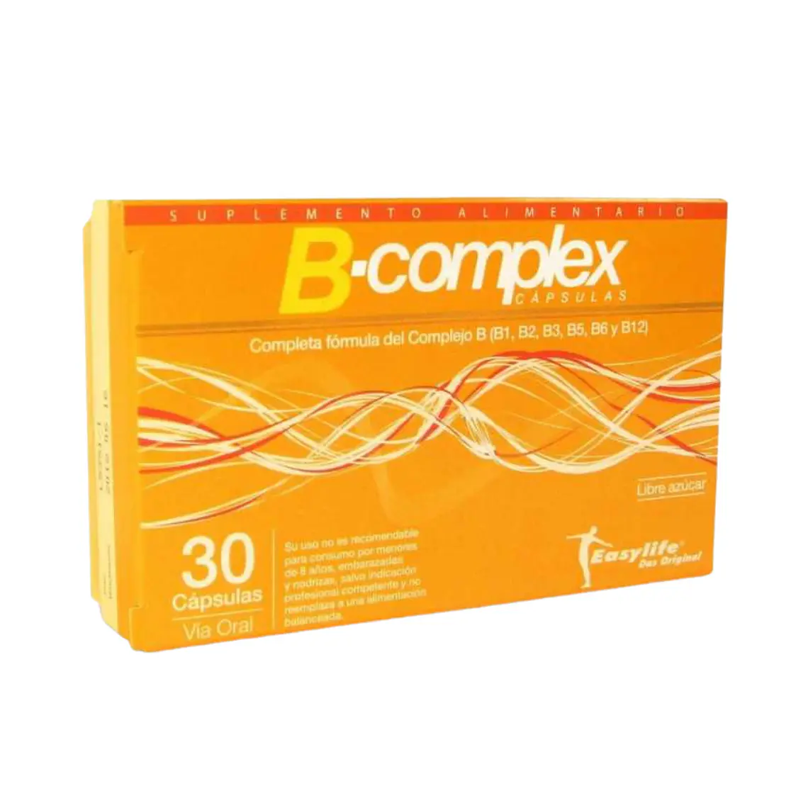 B-COMPLEX 30 CAPSULAS 1
