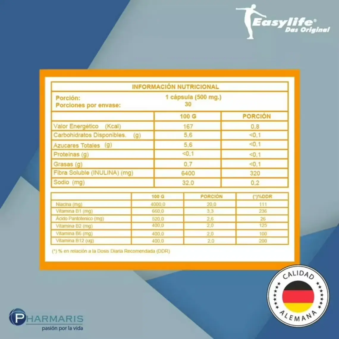 B-COMPLEX 30 CAPSULAS 3