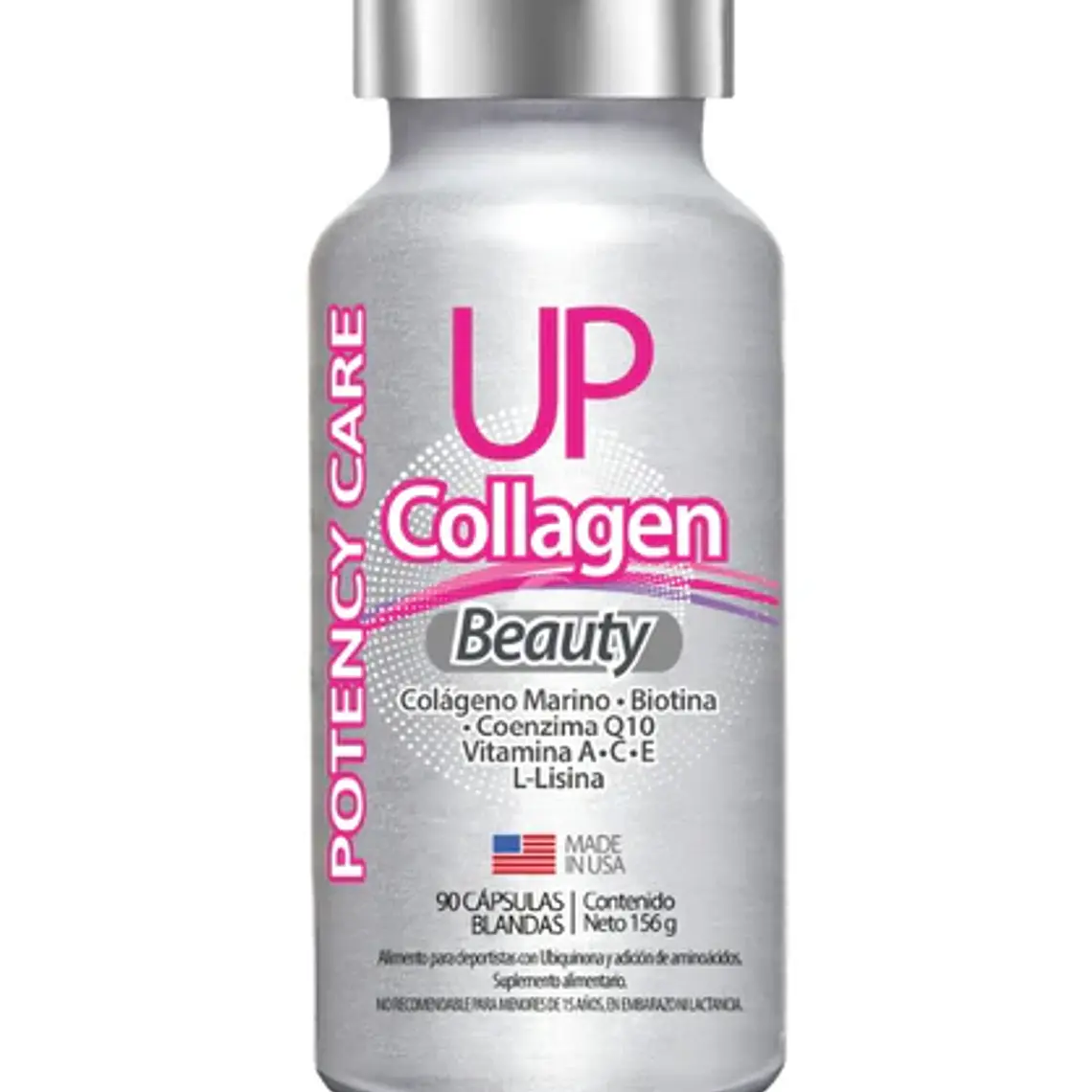 COLLAGEN BEAUTY POTENCY CARE UP 	90 CAPSULAS 1