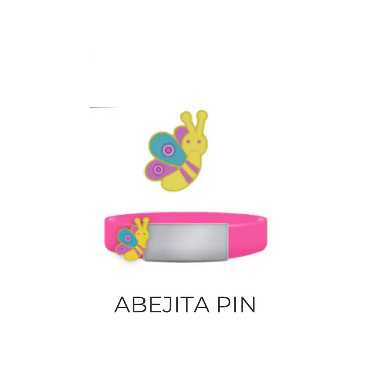 PULSERA PERSONALIZADA INFANTIL ABEJITA PIN 2