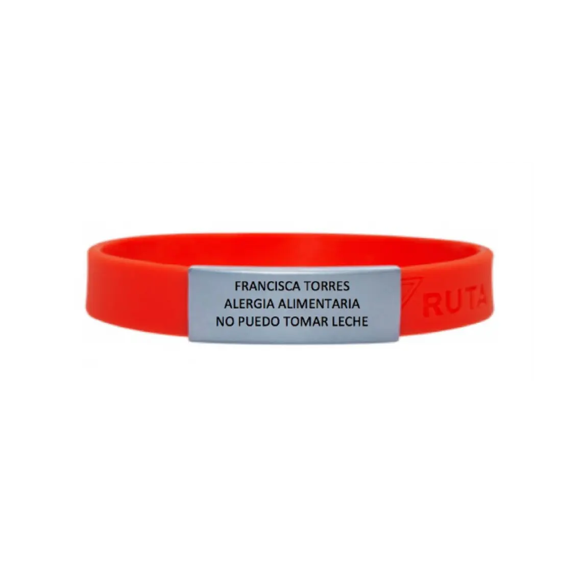 PULSERA PERSONALIZADA INFANTIL SILICONA SIMPLE 2