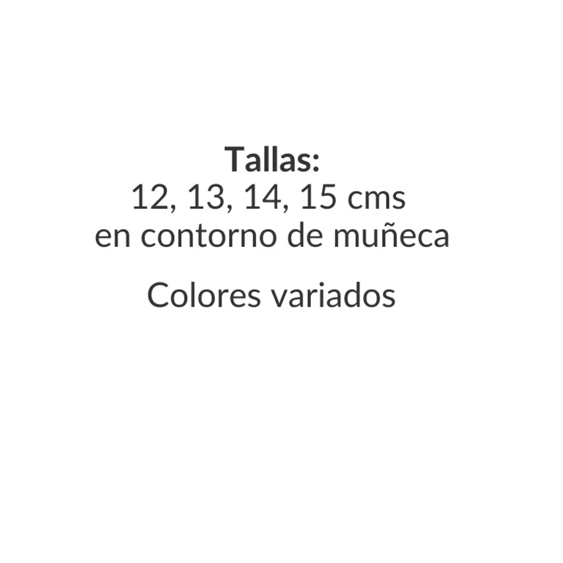 PULSERA PERSONALIZADA INFANTIL SILICONA SIMPLE 3