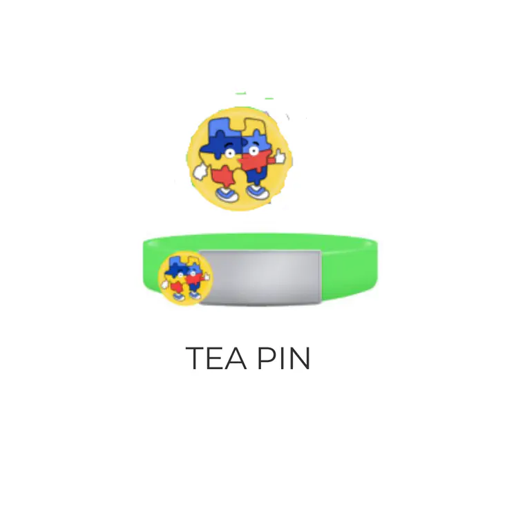 PULSERA PERSONALIZADA INFANTIL TEA PIN 2