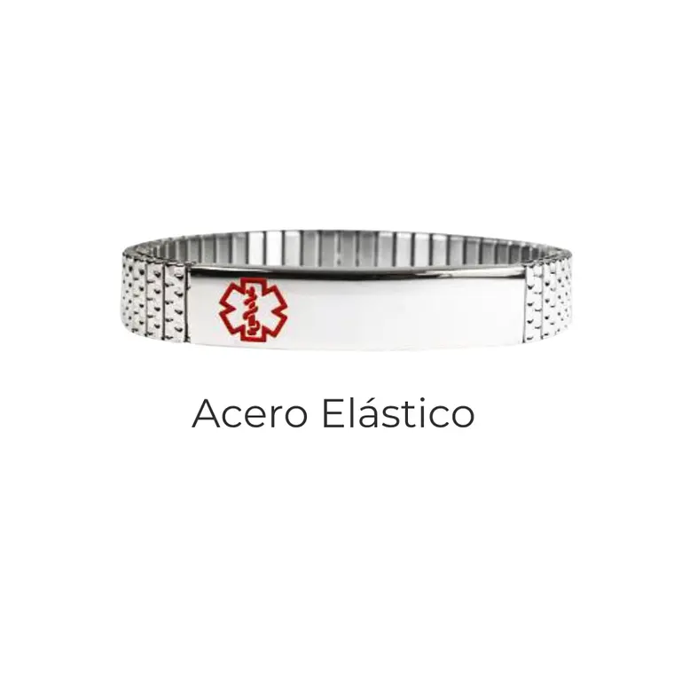 PULSERA PERSONALIZADAADULTO ACERO ELÁSTICO 2