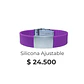 PULSERA PERSONALIZADA ADULTO SILICONA AJUSTABLE - Miniatura 1