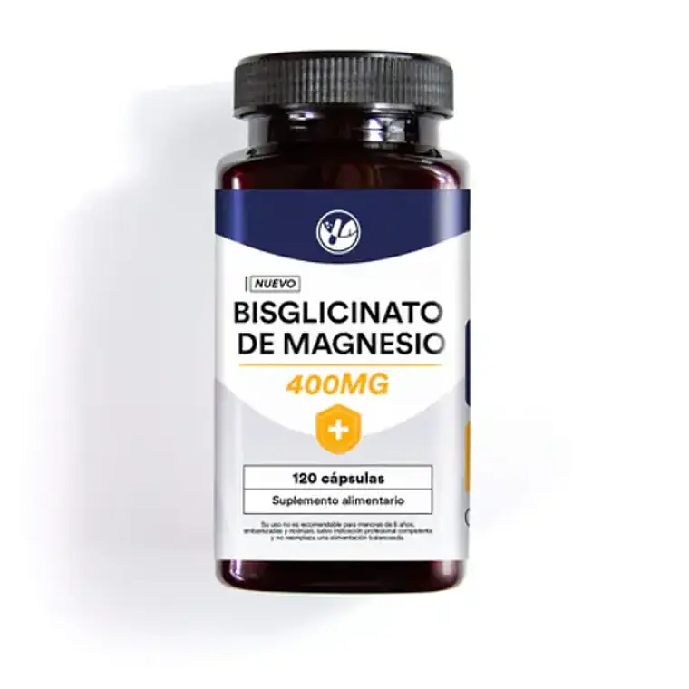 Bisglicinato de Magnesio Natural Farm 400 Mg 120 Cap 1