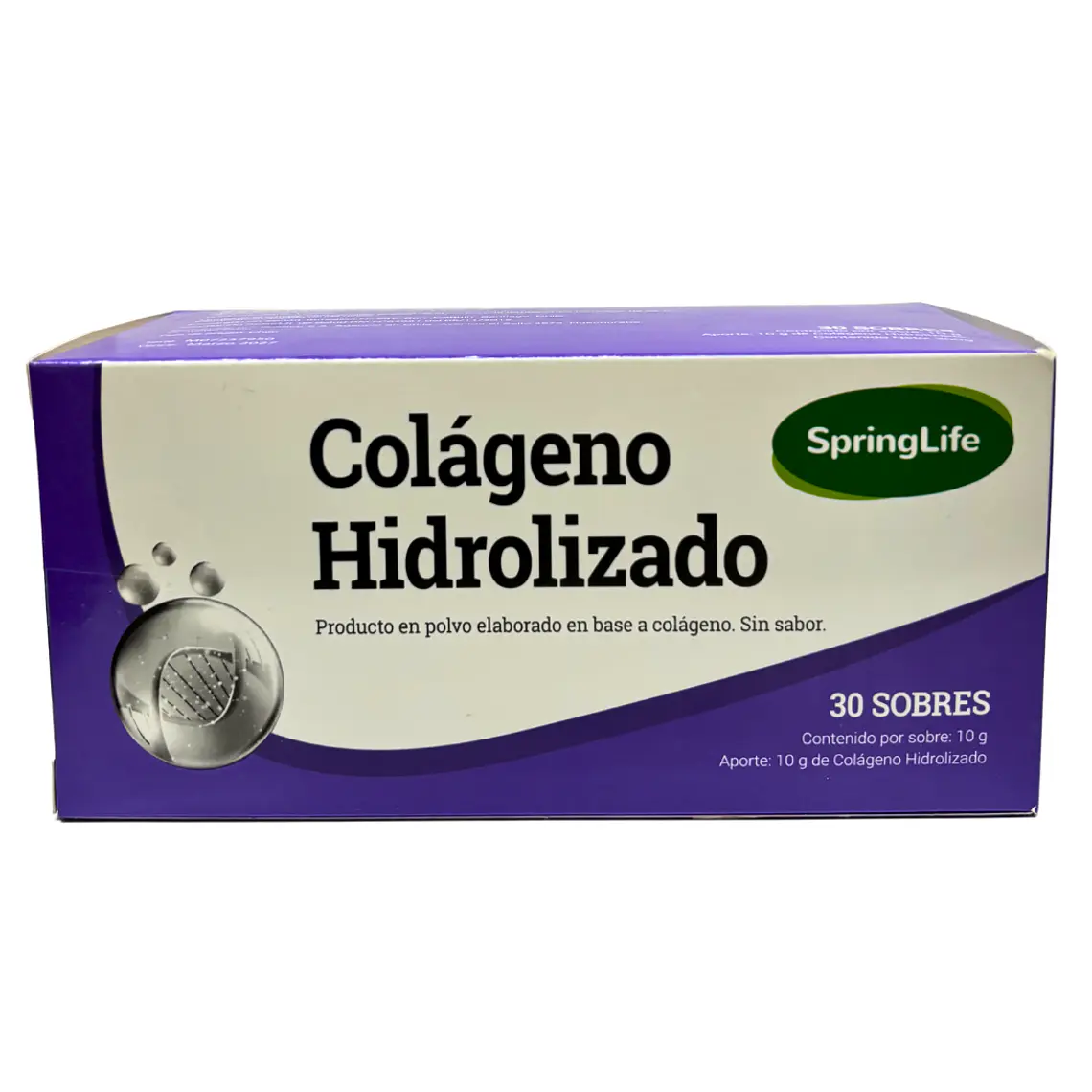 COLAGENO HIDROLIZADO SPRINGLIFE 30 SOBRES X 10G 1