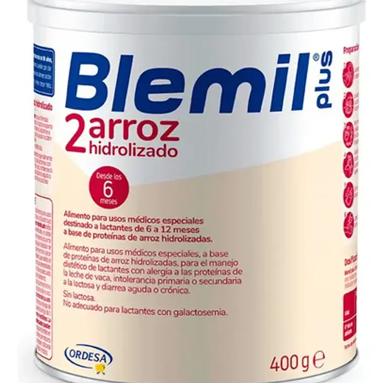BLEMIL PLUS 2 HIDROLIZADO DE ARROZ (NUEVA FÓRMULA) 1