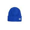 Gorro Double AA - Chunky Knit Blue Beanie