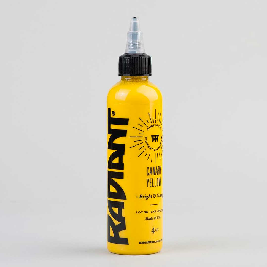 Tinta Radiant Colors - Canary Yellow 1oz.