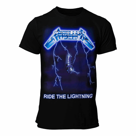 Polera Metallica Ride the lightning