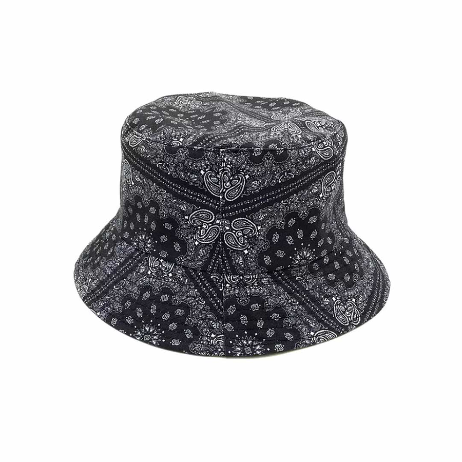 Bucket Hat Reversible Black