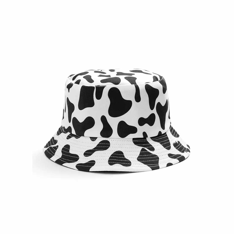 Bucket Hat Reversible - Cow