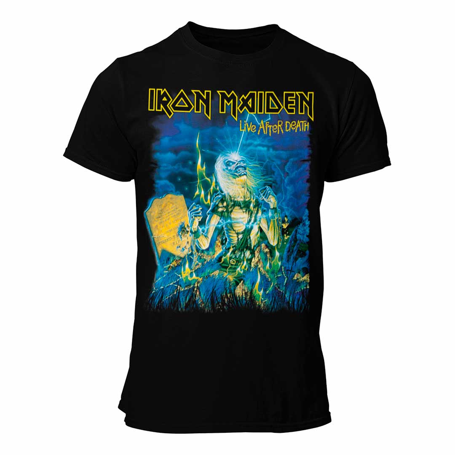Polera Iron Maiden Live After Death