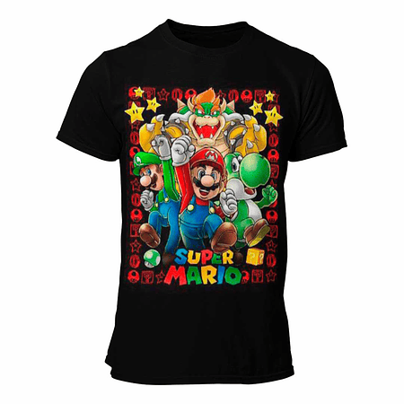 Polera Super Mario