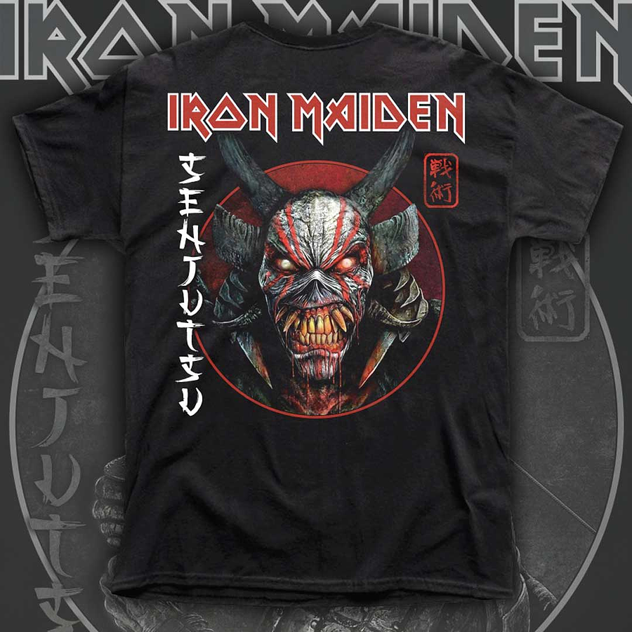 Polera Iron Maiden Senjutsu