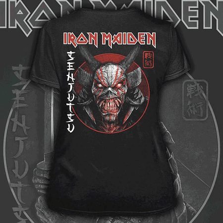 Polera Mujer Iron Maiden Senjutsu