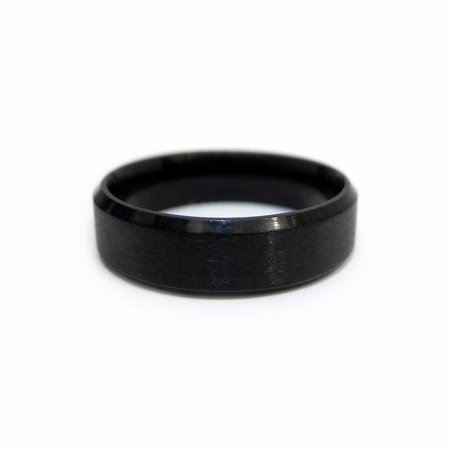 Anillo Acero Black