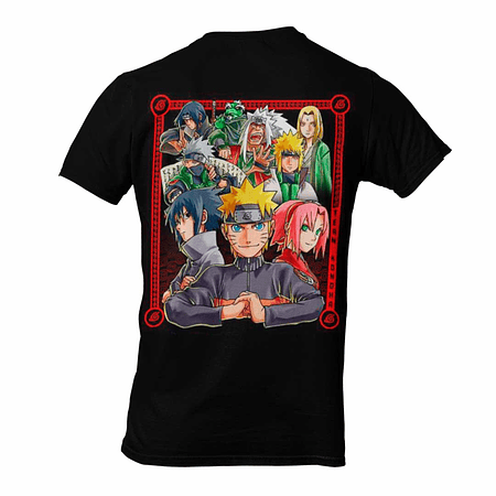 Polera Naruto Clan Konoha